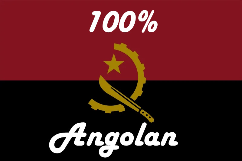100% Angolan